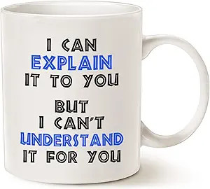 Funny Engineer Coffee Mug, I Can Explain It to You But I Cant Understand It for You Best Engineer... | Amazon (US)