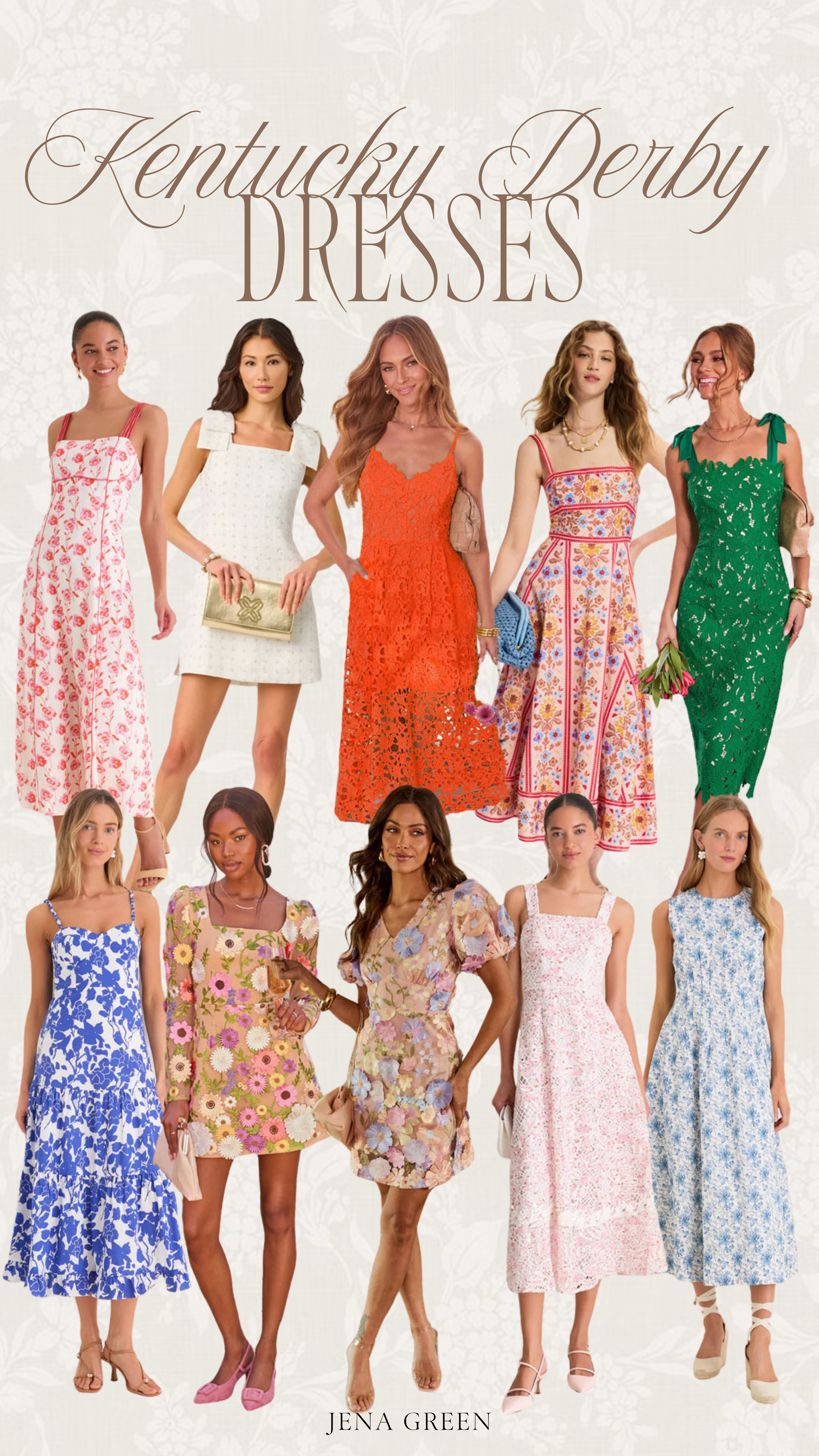 Kentucky Derby Dresses |. Spring Dresses | What to Wear to the Kentucky Derby 

 #LTKootd #LTKSeasonal