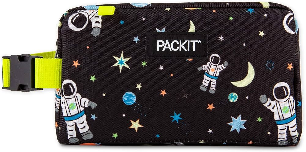 PackIt Freezable Snack Box, Spaceman, Built with ECOFREEZE Technology, Collapsible, Reusable, Zip... | Amazon (US)
