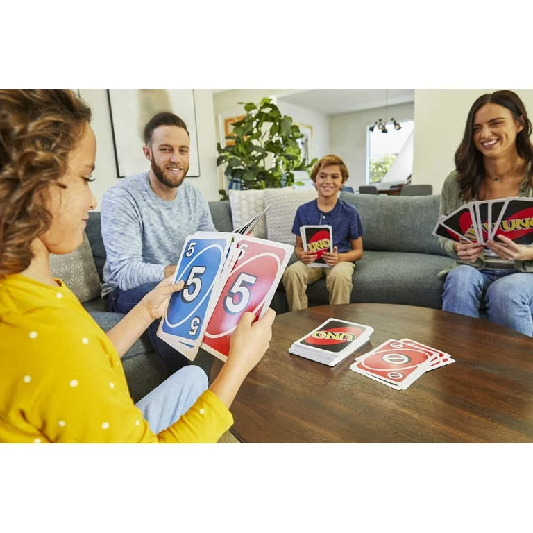 Giant UNO Card Game for Kids, Adults and Family Night, 108 Oversized Cards for 2-10 Players - Wal... | Walmart (US)