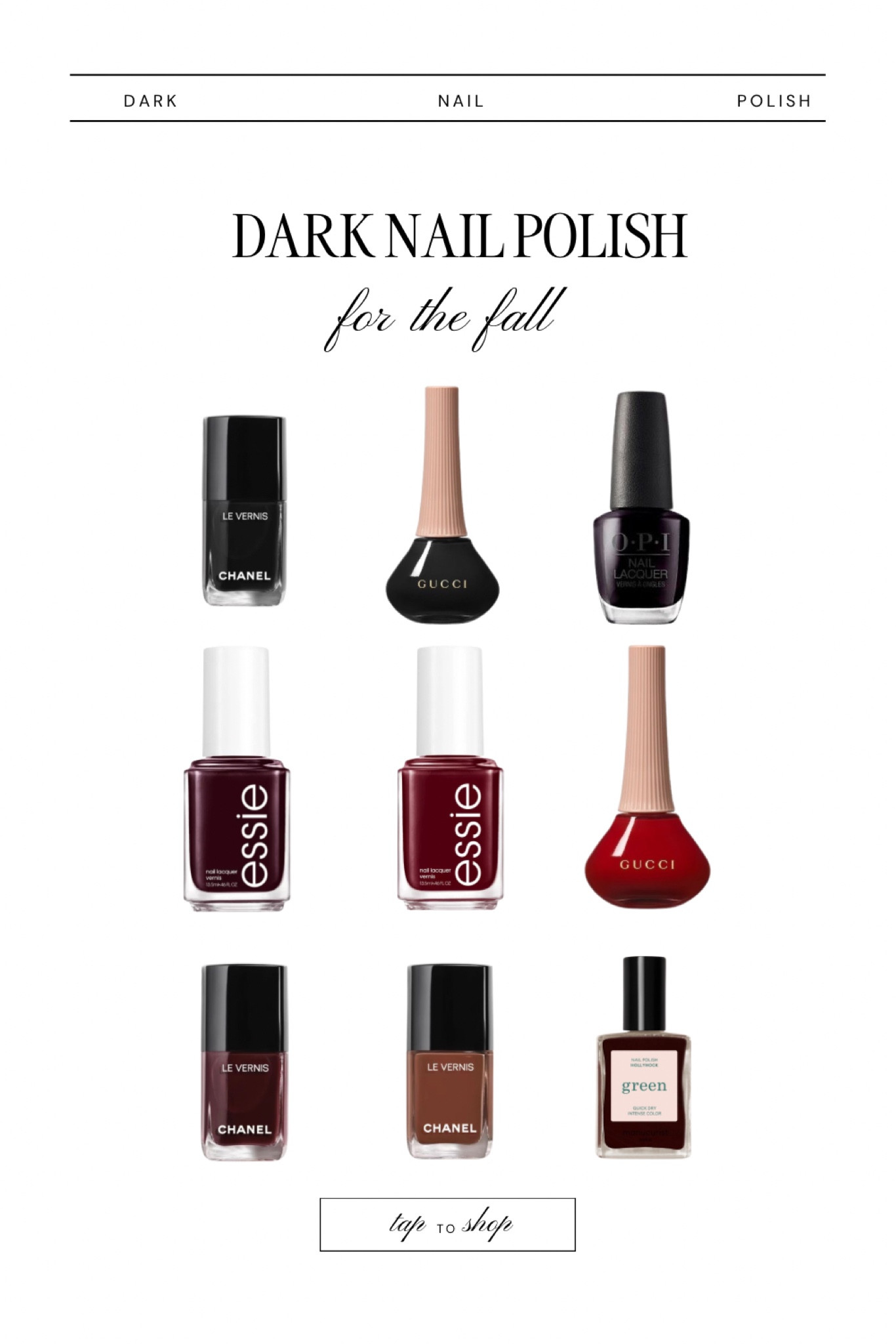 Fall Polish, Winter Polish, Fall Nails, Winter Nails, 

#LTKSeasonal #LTKStyleTip #LTKFindsUnder50