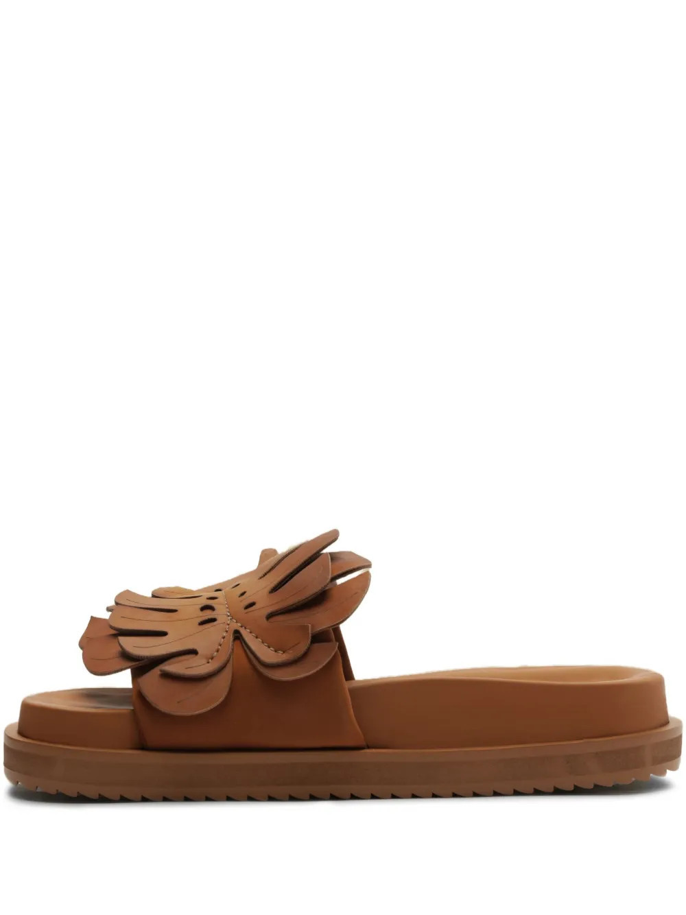 FARM Rio Monstera sandals - L0076-BEIGE/NATURALS | Farfetch Global
