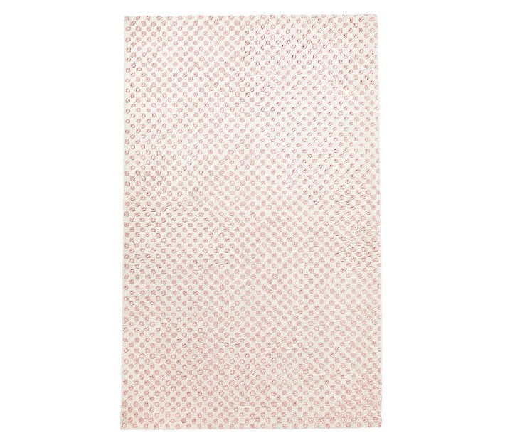 Performance Textured Dot Rug | Pottery Barn Kids