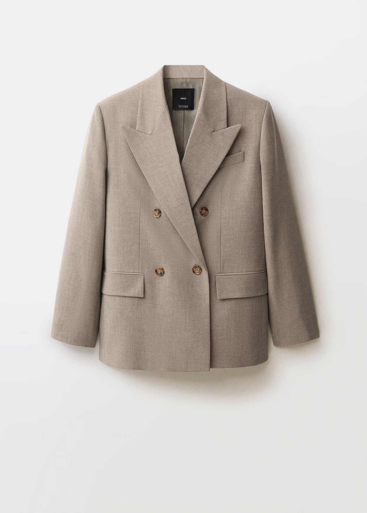 Wool-blend suit jacket - Women | MANGO USA | Mango (US/MX/AU)