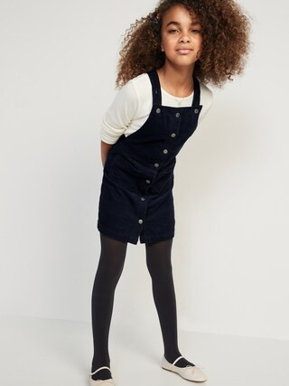 Corduroy Pinafore Overall Dress for Girls | Old Navy (US)
