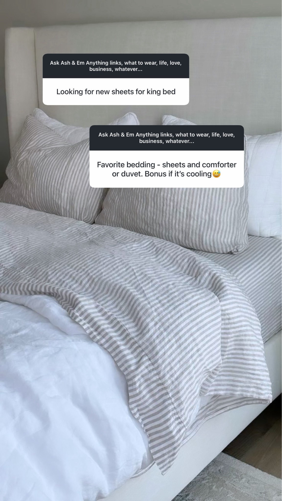 the absolute best bedding