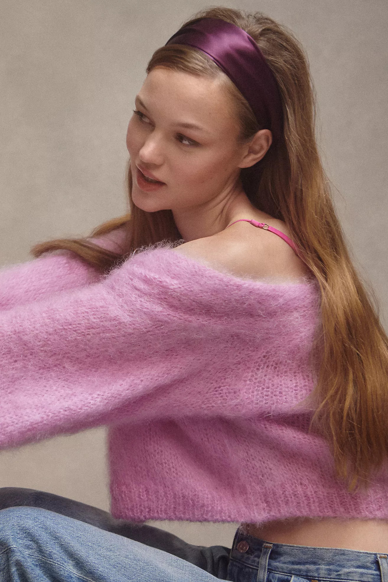 By Anthropologie Hazel Fuzzy Cardigan Sweater | Anthropologie (US)