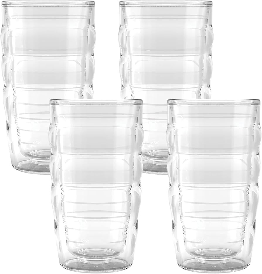 Tervis Clear & Colorful Tabletop 10oz Made in USA Double Walled Insulated Tumbler Travel Cup Keep... | Amazon (US)