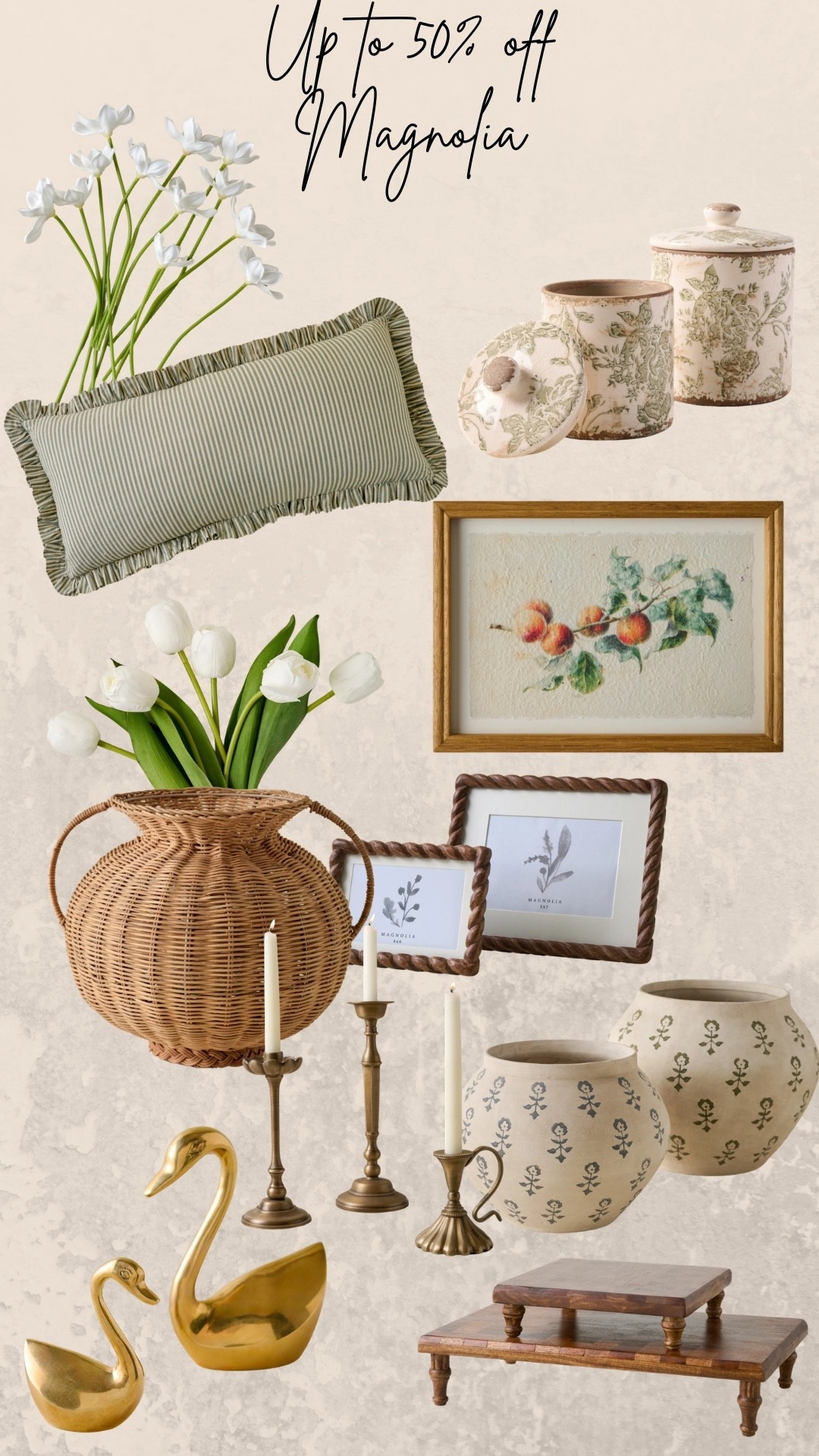 Up to 50% off Magnolia #LTKHOME #LTKHOMEDECOR #MAGNOLIA