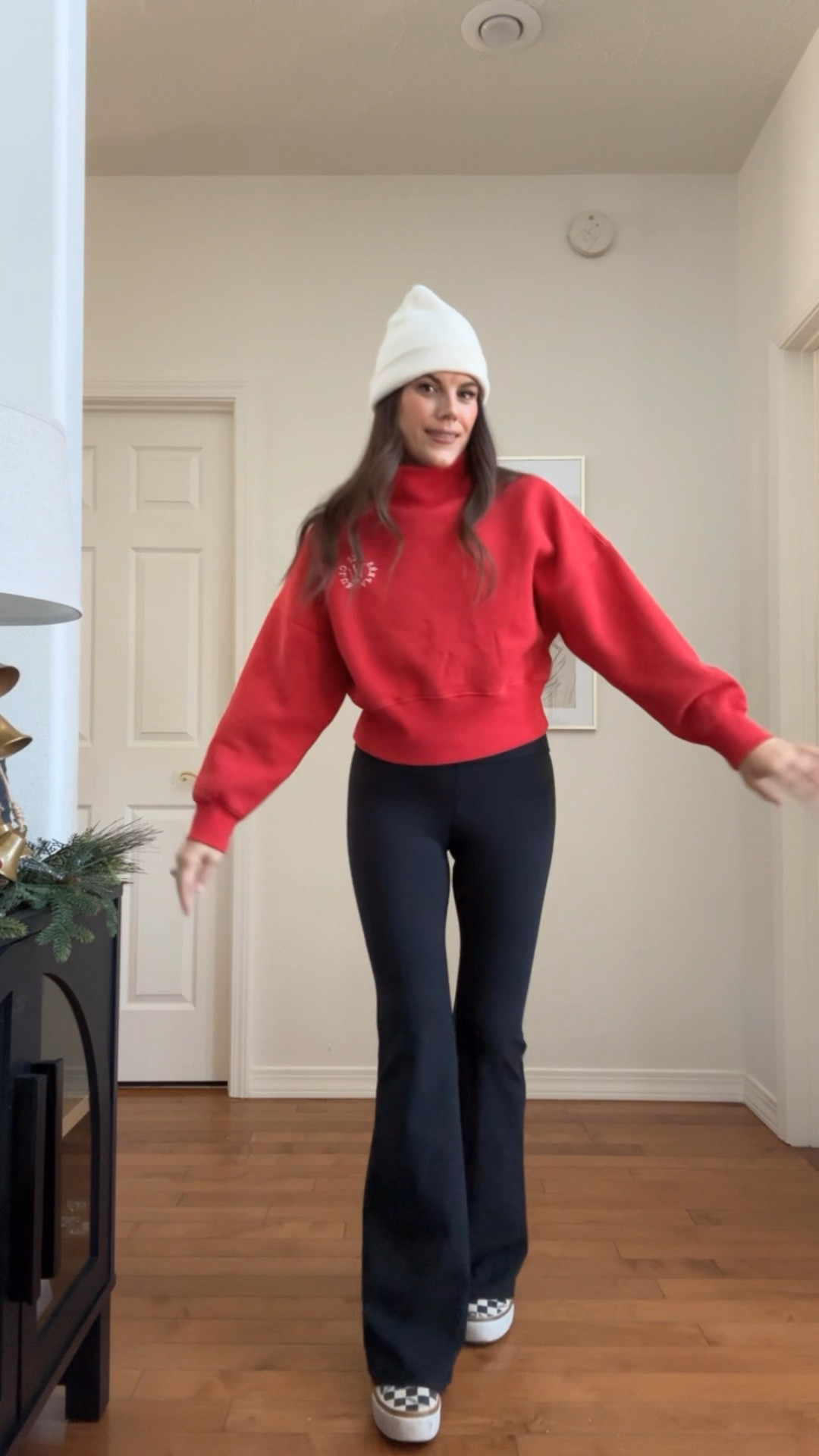 $20 sweatshirts from Target! Wearing a small. 

#LTKHoliday #LTKSeasonal #LTKFindsUnder50