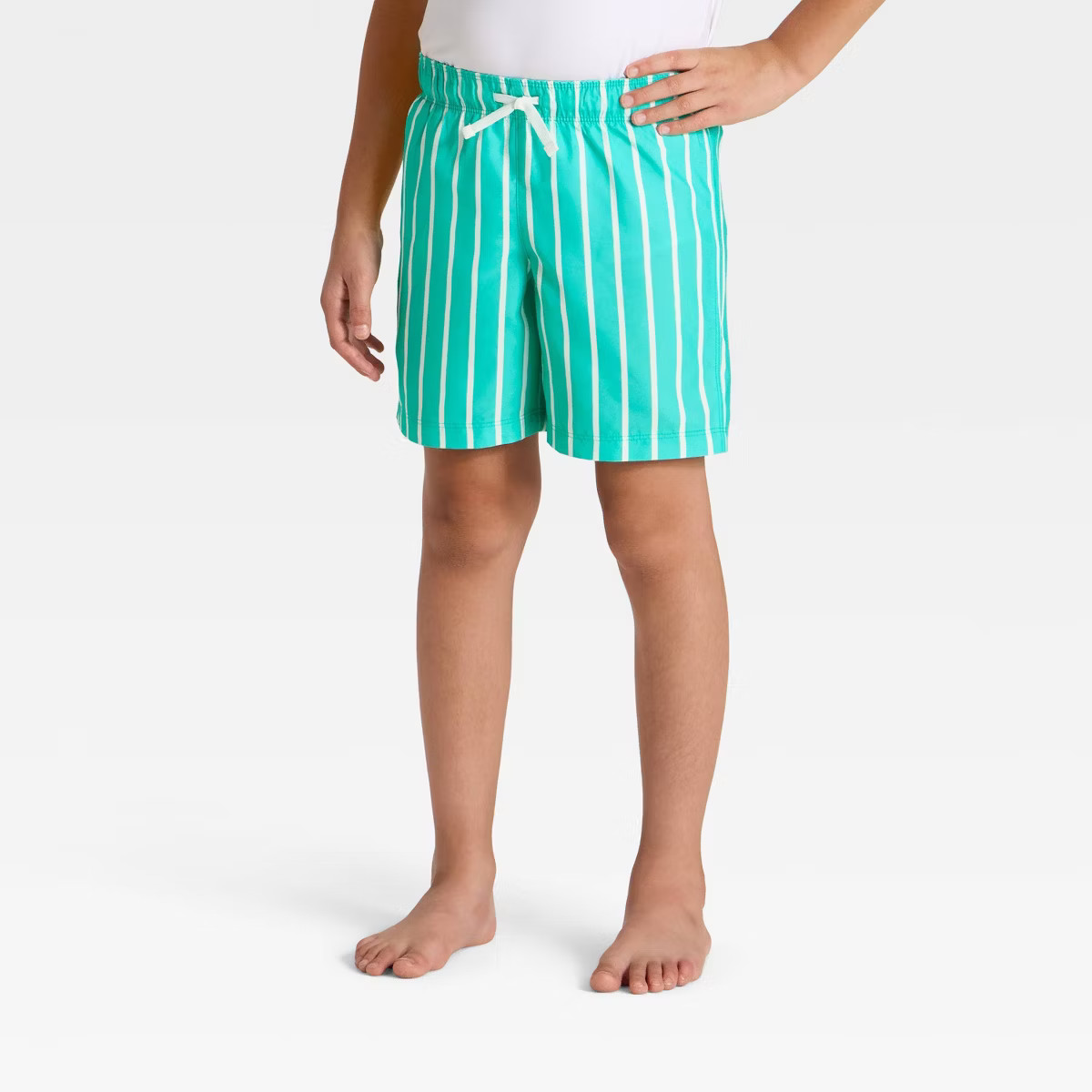 Boys' Pinstripe Trunk Swim Shorts - Cat & Jack™ | Target