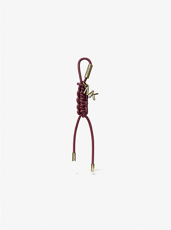 Gold-Tone and Braided Cord Bag Charm | Michael Kors US
