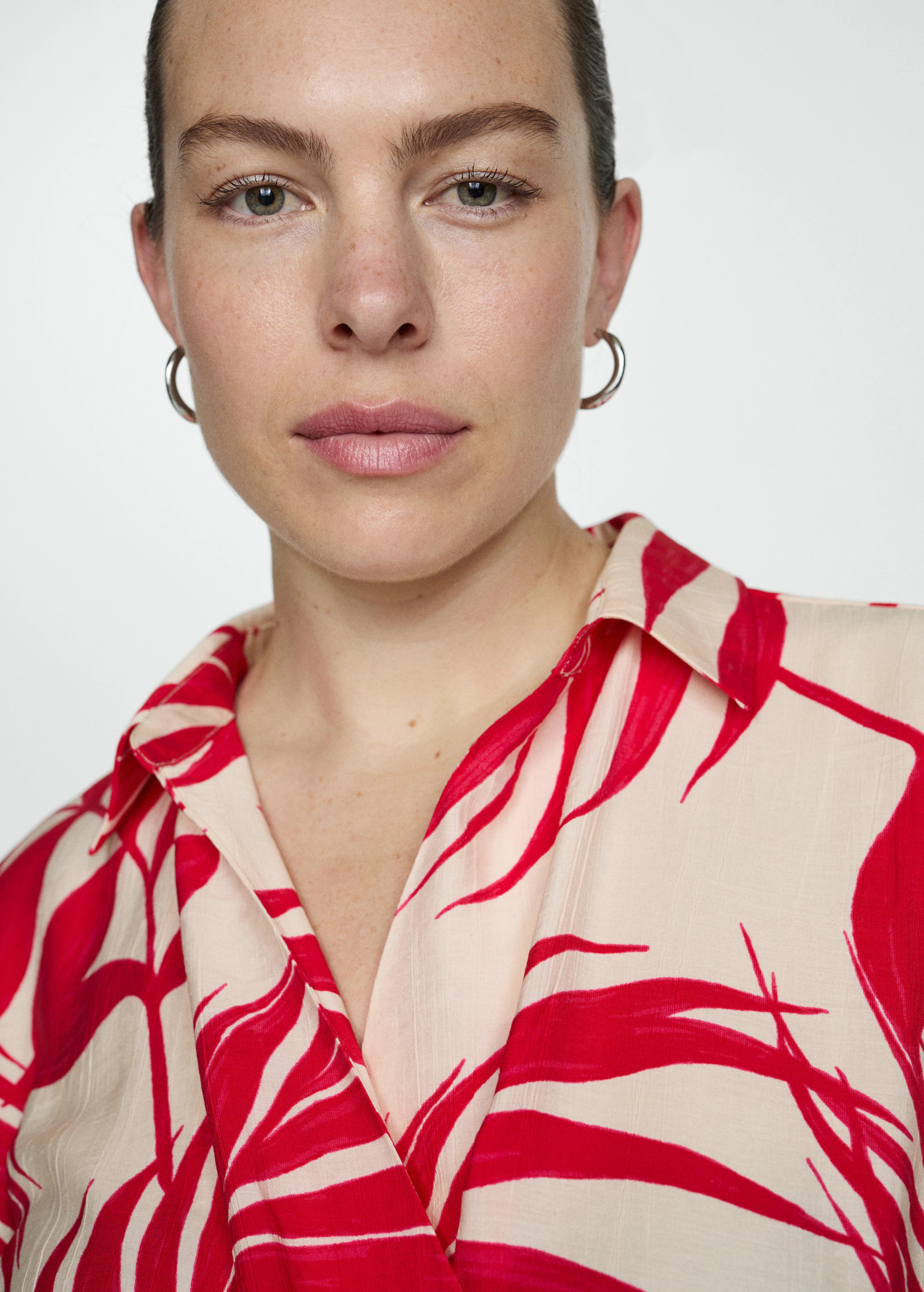 Print wrap dress | MANGO (US)