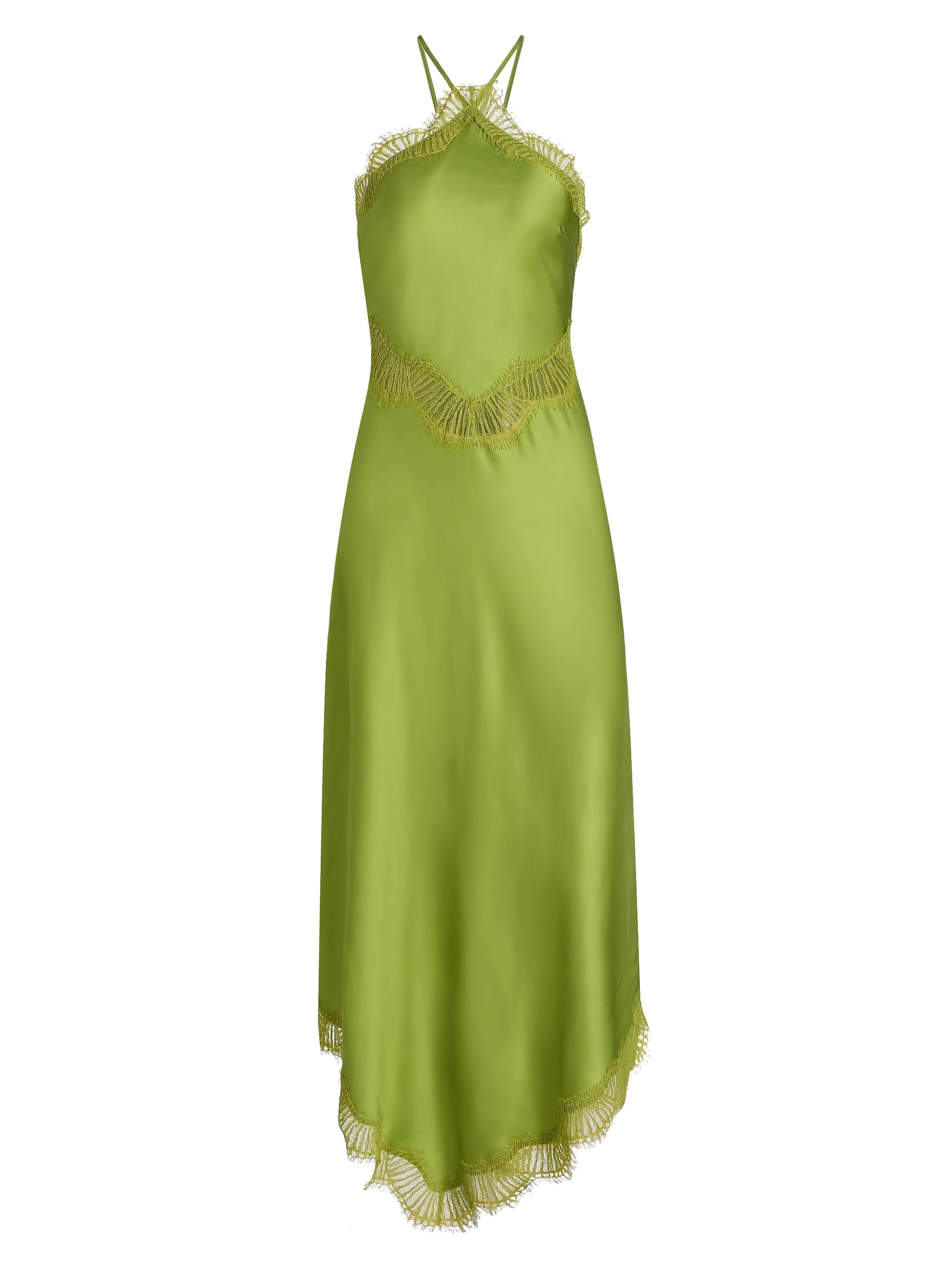 Lucia Satin Midi-Slipdress | Saks Fifth Avenue