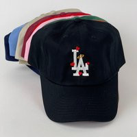 La Los Angeles Dad Hat, Cotton Baseball Cap With Hearts & Halo | Etsy (US)