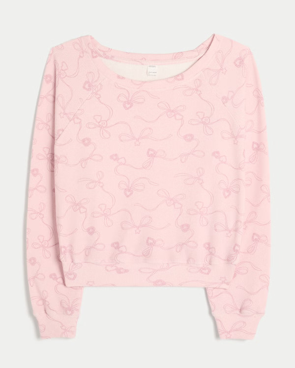 Gilly Hicks Waffle Off-the-Shoulder Top | Hollister (US)