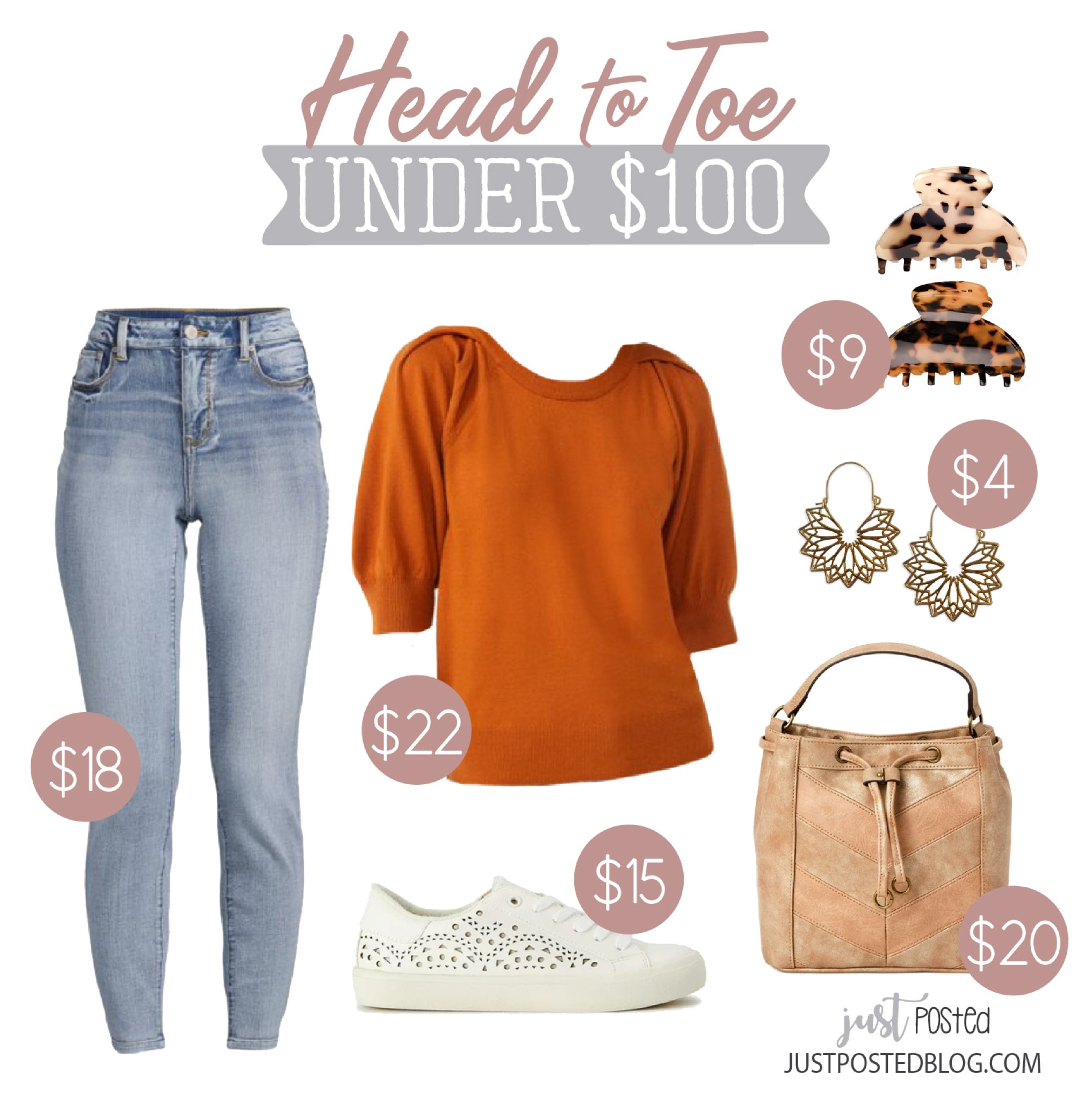 A Head to Toe Under $100 look featuring all 6 of these items! Such a cute look for fall! 

#LTKunder100 #LTKSeasonal #LTKSale