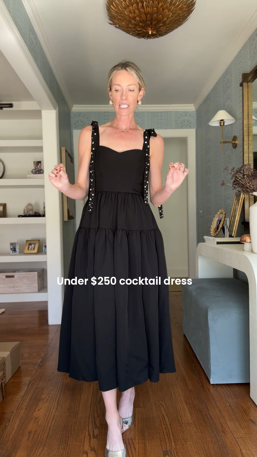 Size XS! So comfy. Linking other good affordable dresses here! 