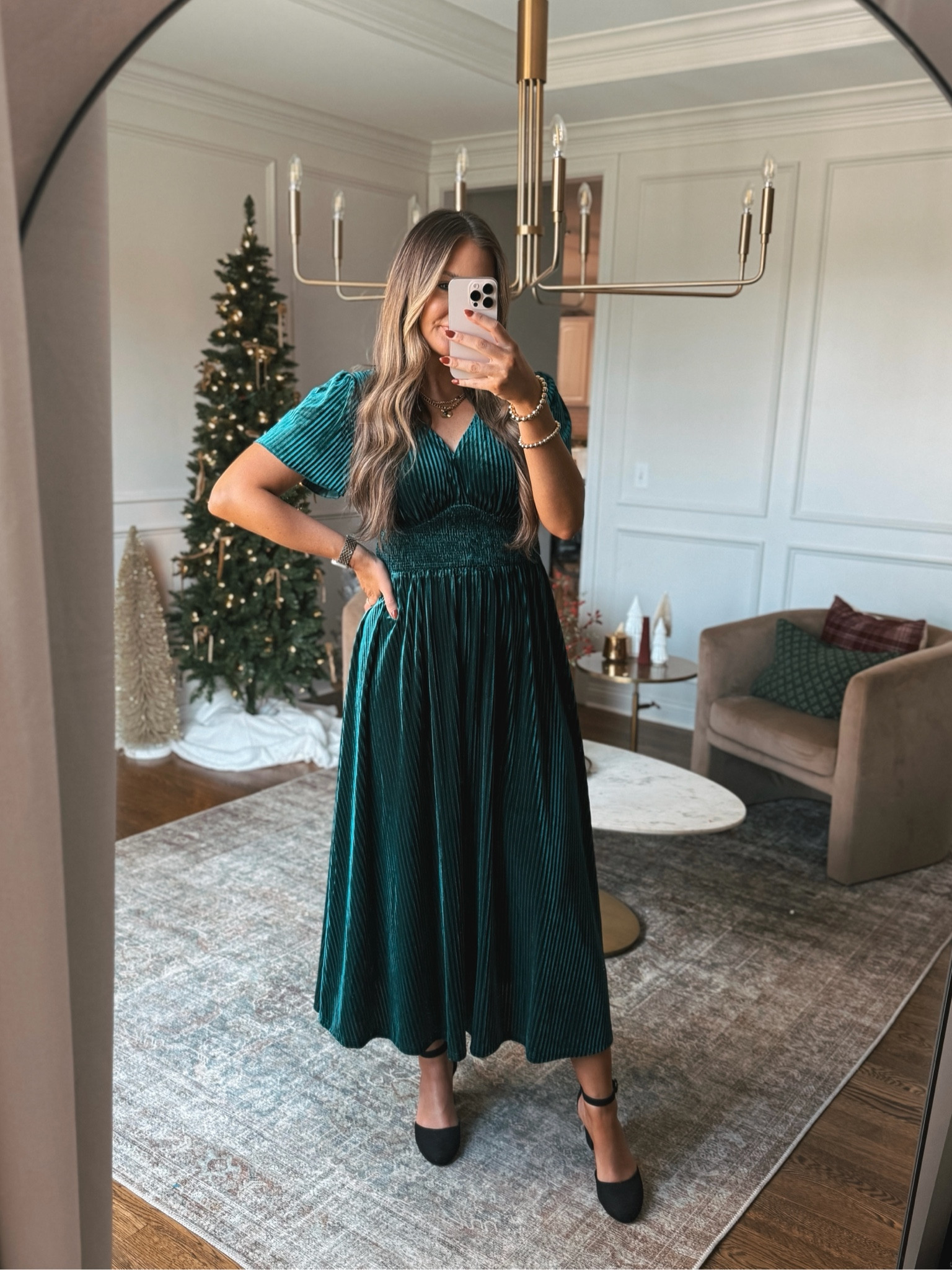 Amazon Holiday dress perfect for lots of
Holiday events! Fits true to size 



#LTKStyleTip #LTKFindsUnder50 #LTKHoliday