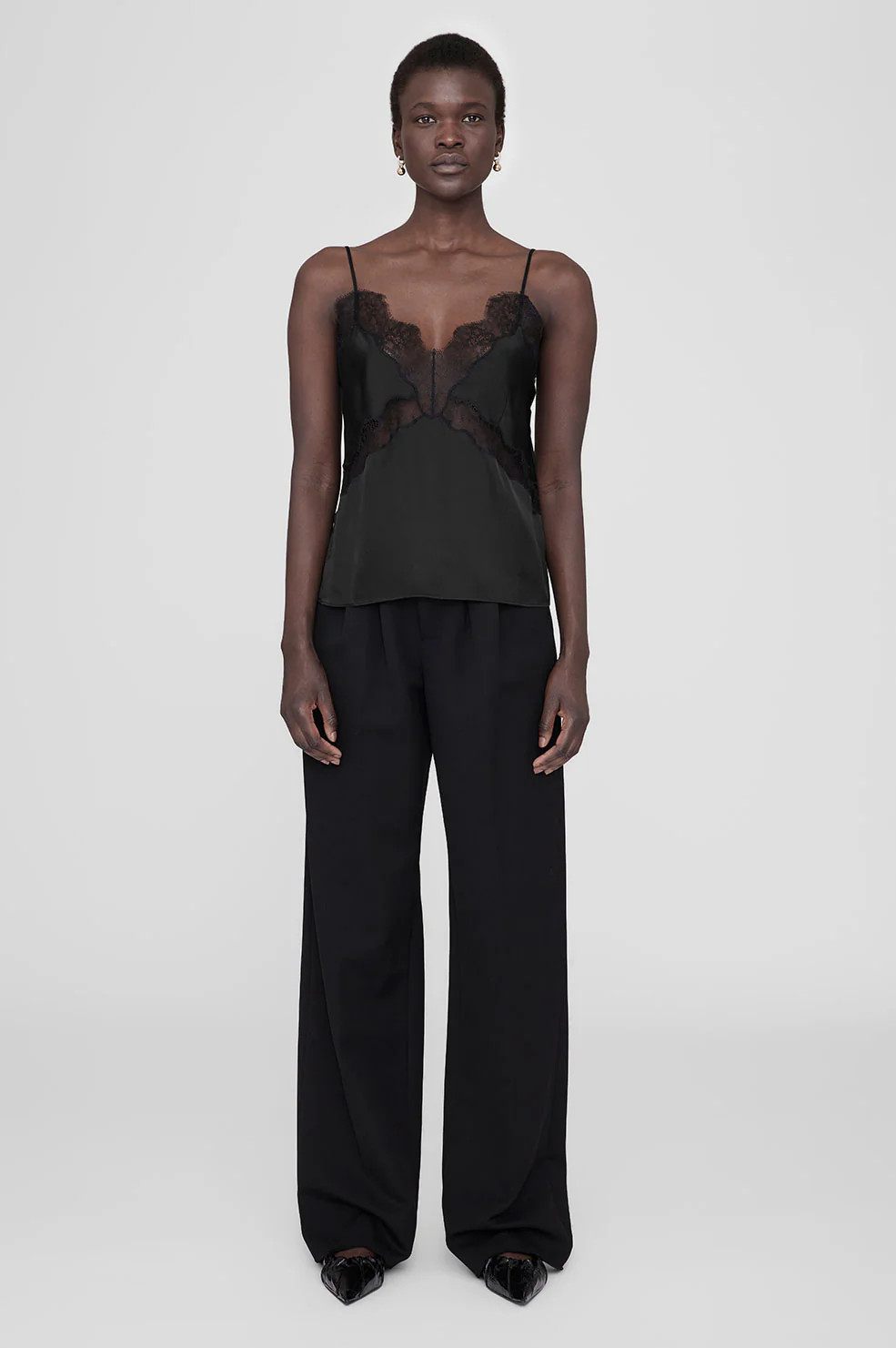 Amelie Camisole - Black | Anine Bing