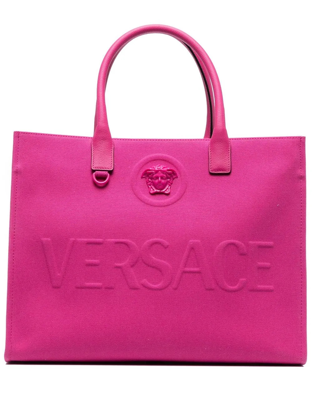 Versace Medusa Cotton Tote  - Farfetch | Farfetch Global