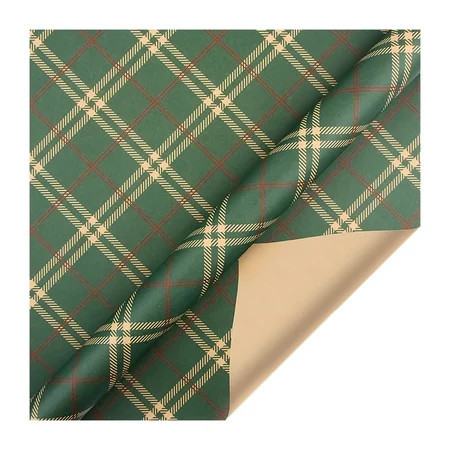 YHGFVOKJ Christmas Kraft Wrapping Paper Rolls Vintage Style Gift Paper Wrap for Gifts Boxes 20*27.5Inch Large Sheets Packing Papers for Present | Walmart (US)