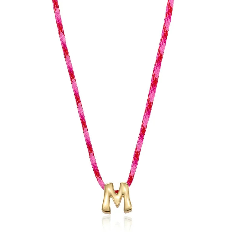 No Boundaries Initial Pendant Necklace | Walmart (US)