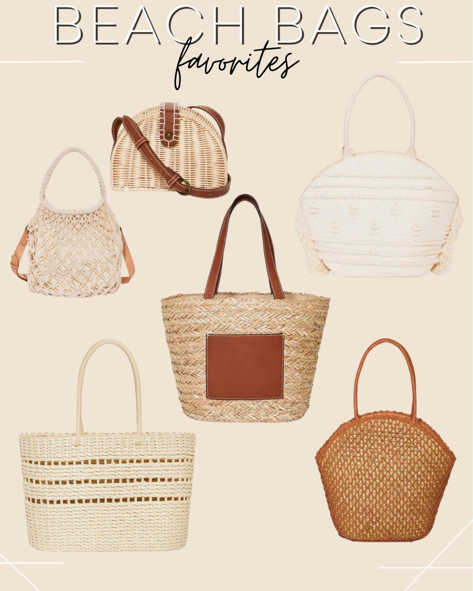 Target Beach Bags I am loving! ☀️

Target style, Target vacation, vacation bag, beach bags, summer 

#LTKtravel #LTKSeasonal #LTKswim