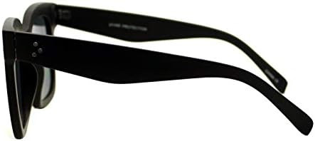 Womens Oversized Fashion Sunglasses Big Flat Square Frame UV 400 | Amazon (US)