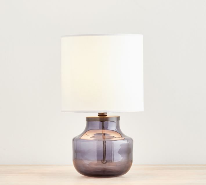 Carmen Petite Glass Table Lamp | Pottery Barn (US)