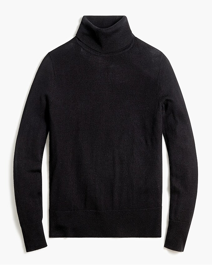 Machine-washable merino wool-blend turtleneck | J.Crew Factory
