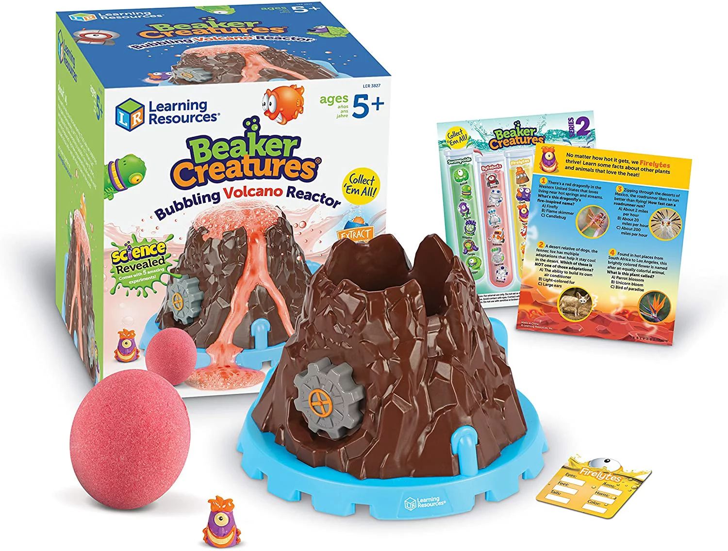 Learning Resources Beaker Creatures Bubbling Volcano Reactor, Preschool Science, Homeschool, STEM... | Walmart (US)