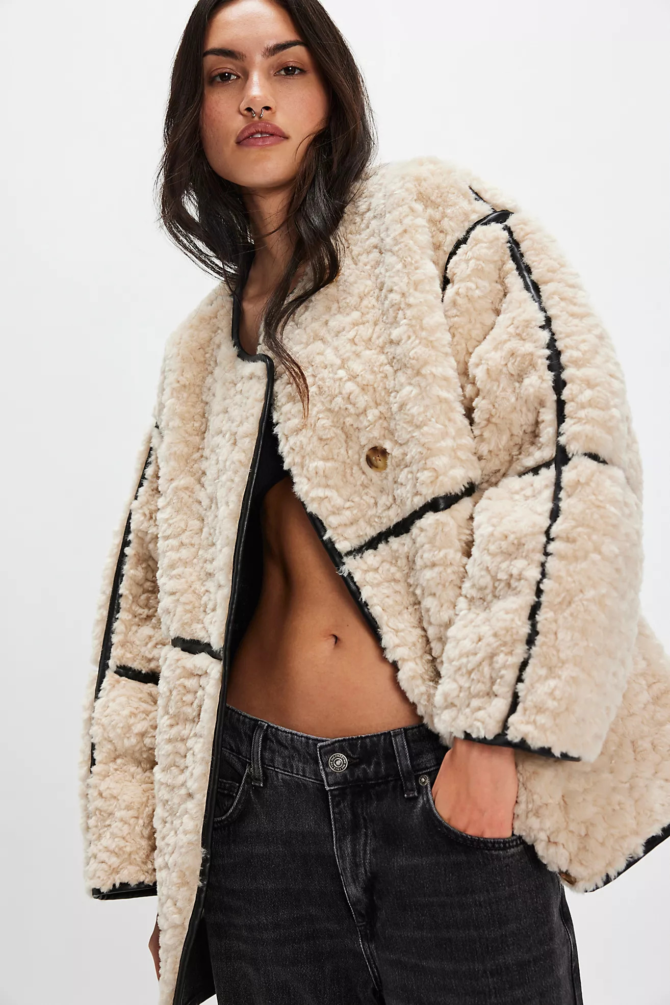 Blank NYC Frame Focus Jacket | Free People (Global - UK&FR Excluded)