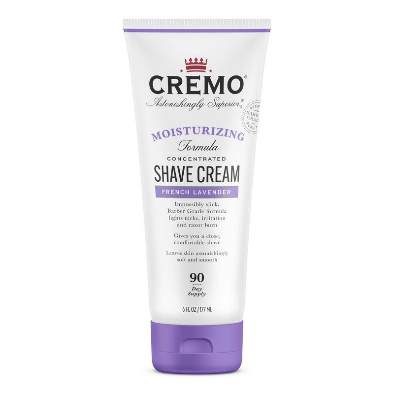Cremo French Lavender Shave Cream - 6 fl oz | Target