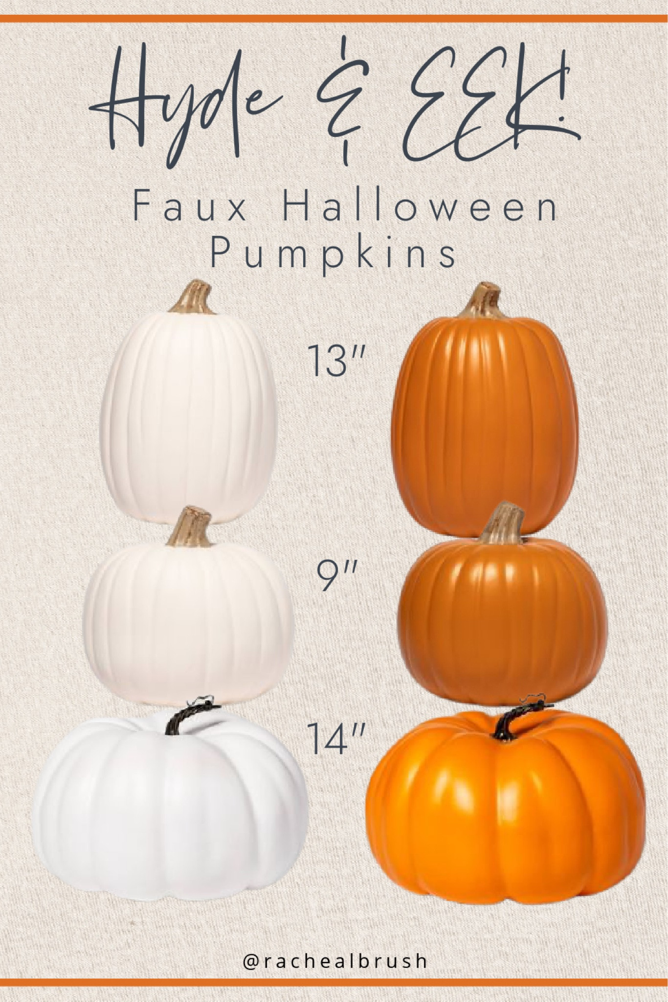 Hyde & EEK! Faux Halloween pumpkins   

#LTKSeasonal #LTKunder50 #LTKhome