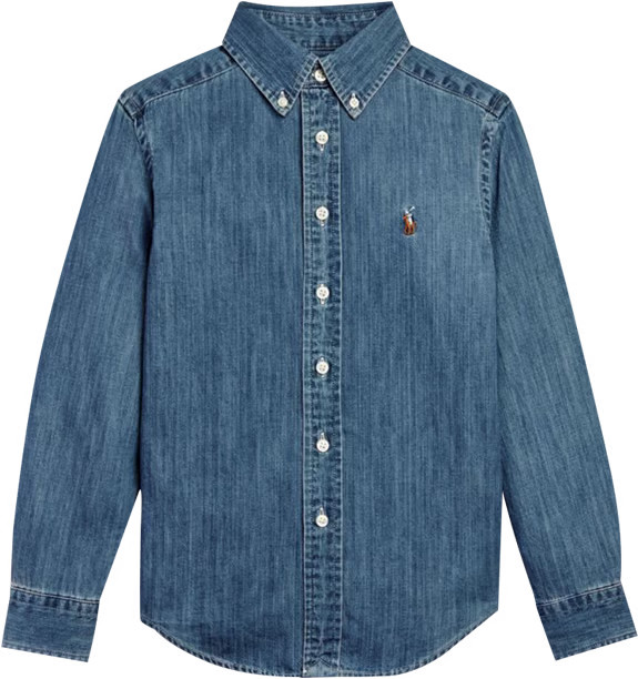Ralph Lauren Ralph Lauren Boys' Denim Button-Down Shirt - Little Kid, Big Kid  | Bloomingdale's K... | Bloomingdale's (US)