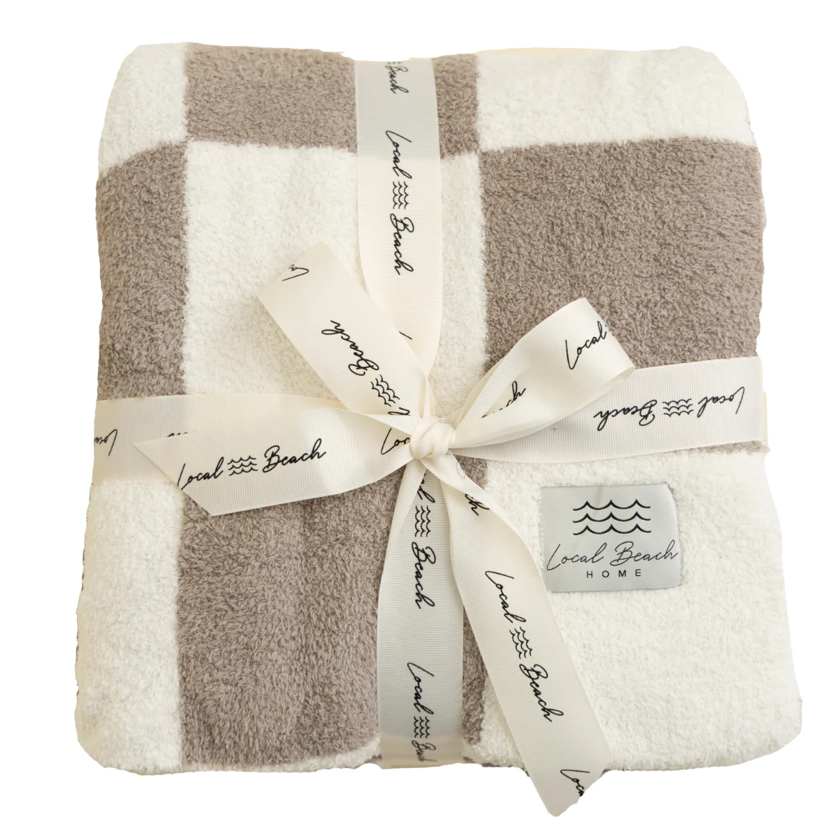 Checker Luxe Home Blanket | Local Beach