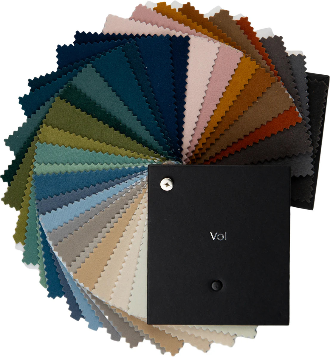 Vol Heavyweight Luster Velvet Sample Book | Homerilla