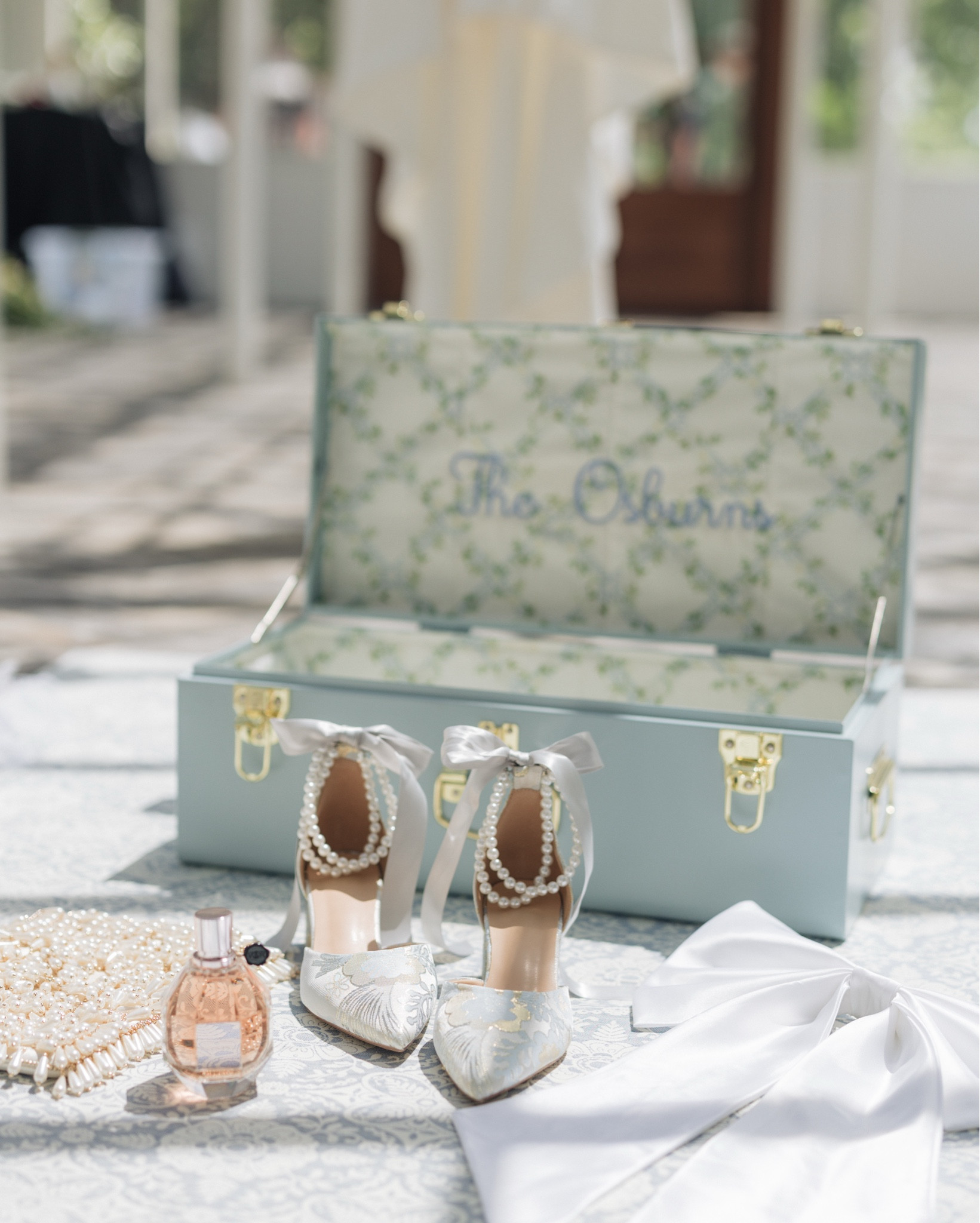 My bridal trunk to keep all the wedding memories in 🤍🤍🤍

#LTKWedding