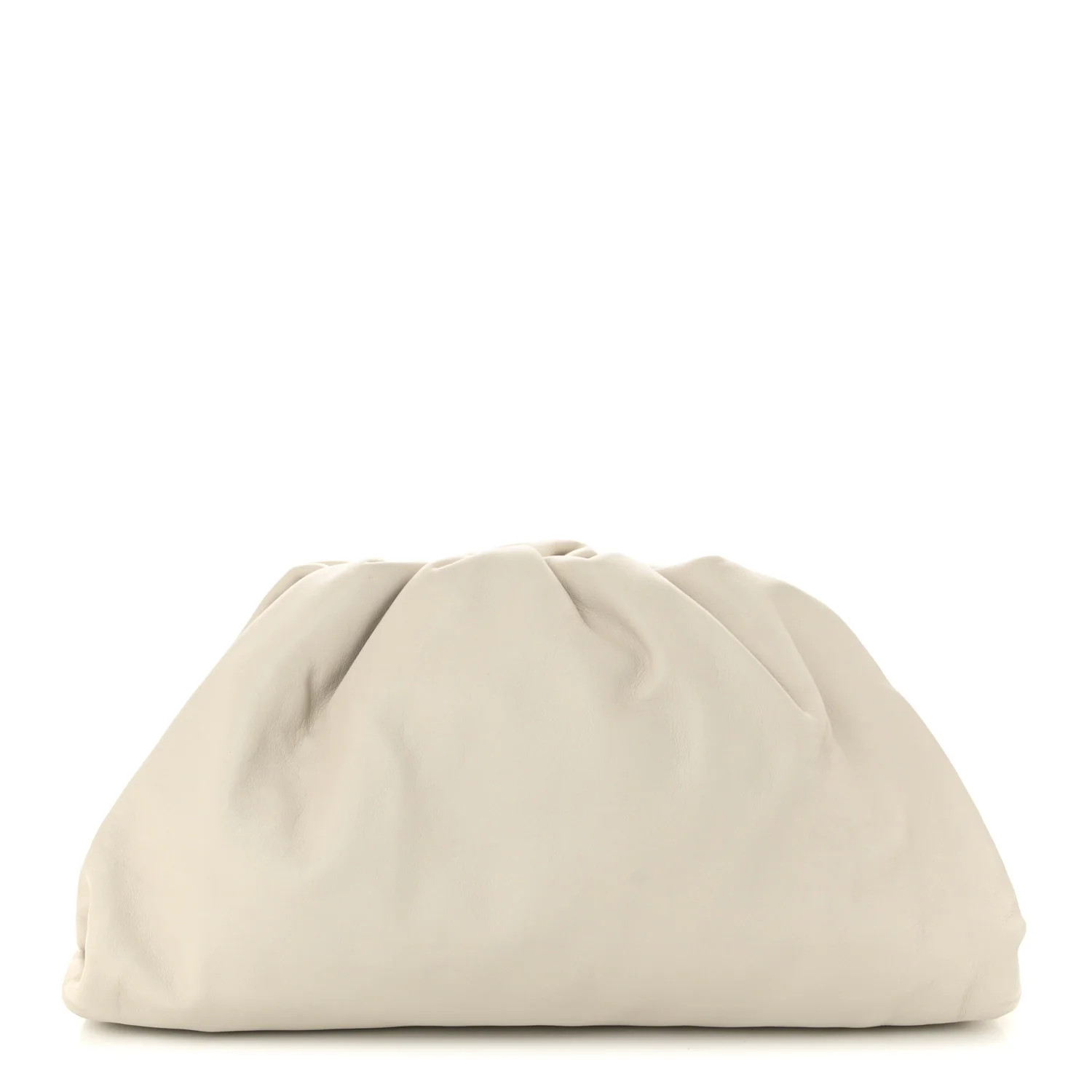 Smooth Butter Calf The Pouch Oversized Clutch Plaster | FASHIONPHILE (US)