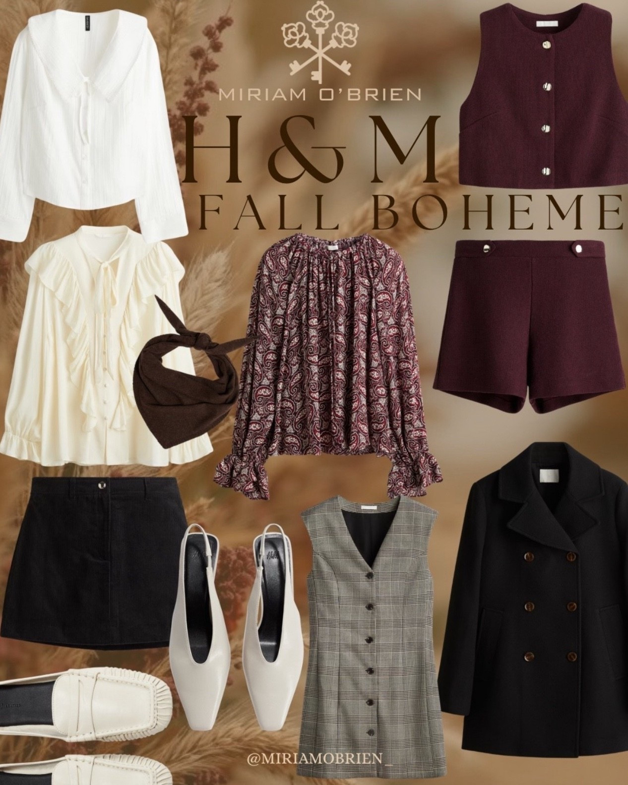 Fall Boheme

Follow me at @miriamobrien_ on IG and TikTok! 

#FallBoheme #H&Mfallfashion #H&Mfonds #Affordablefashionfinds 



#LTKSeasonal #LTKStyleTip #LTKOver40

#LTKSeasonal #LTKOver40 #LTKStyleTip

#LTKOver40 #LTKStyleTip #LTKSeasonal