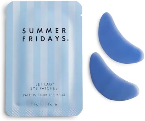 Summer Fridays Jet Lag Under Eye Patches - Hydrating & Depuffing Hydrogel Eye Masks with Caffeine... | Amazon (US)