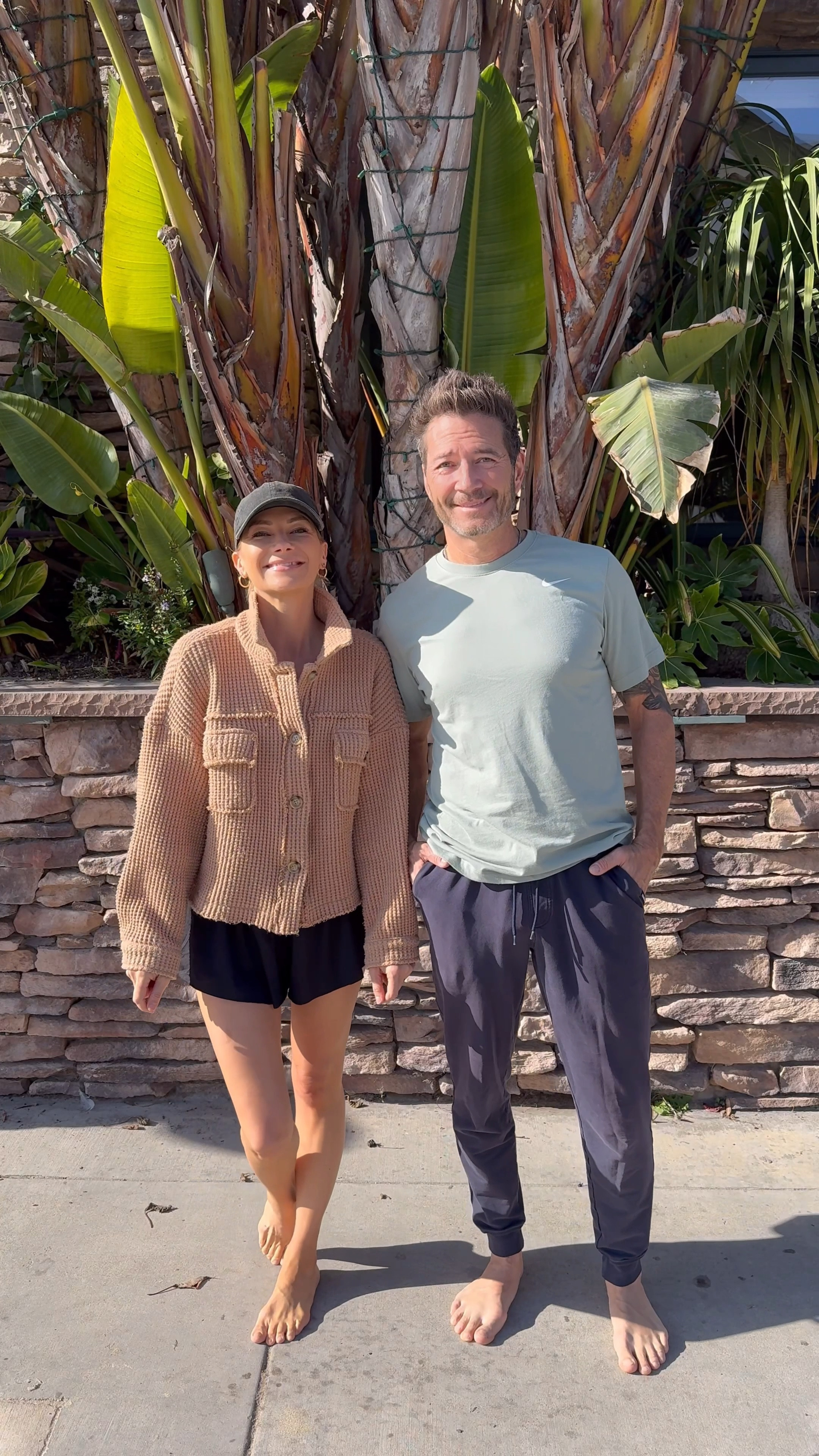 A casual day at the beach. Absolutely loving these crossover shorts they’re a great Lululemon dupe. Perfect for yoga or just a chill casual day. They fit perfect. The Nike T-shirt for a man is very comfortable and versatile and has great colors! 

#LTKStyleTip #LTKTravel #LTKFindsUnder50