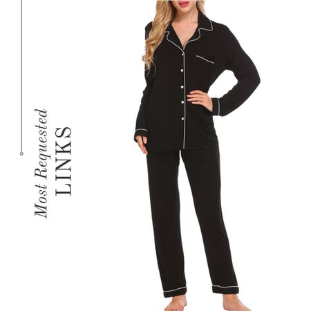 Coziest pajama set. TTS I’m wearing a Medium. Comes in a silk pajama version and shorts set. 

#LTKFind #LTKunder50 #LTKsalealert