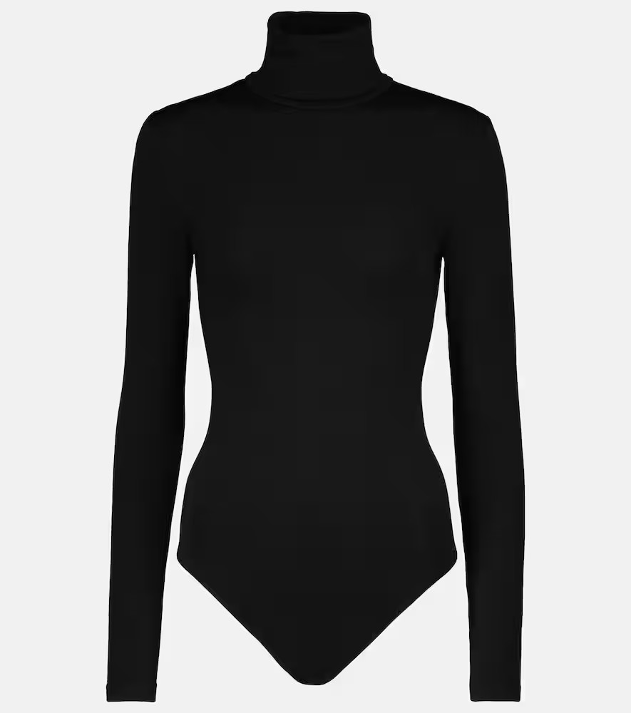 Wolford Colorado cotton-blend turtleneck bodysuit | Mytheresa (US/CA)