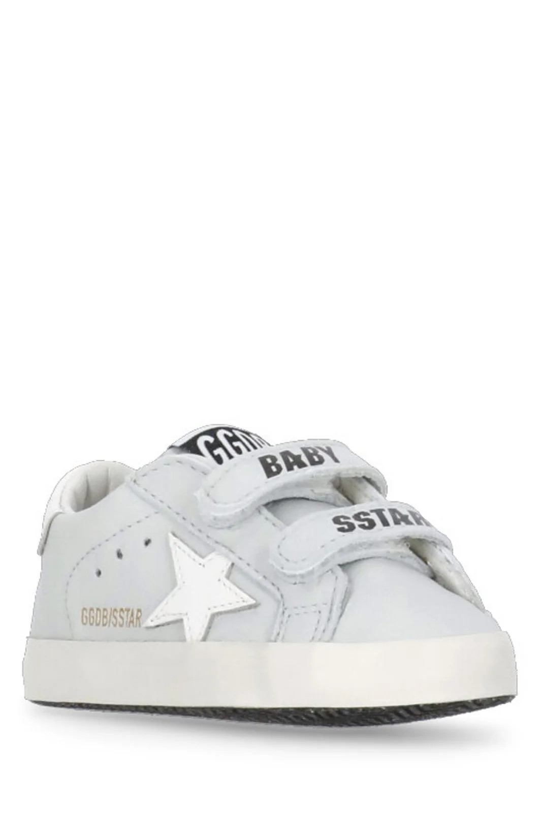 Golden Goose Kids Old School Logo Printed Sneakers | Cettire Global