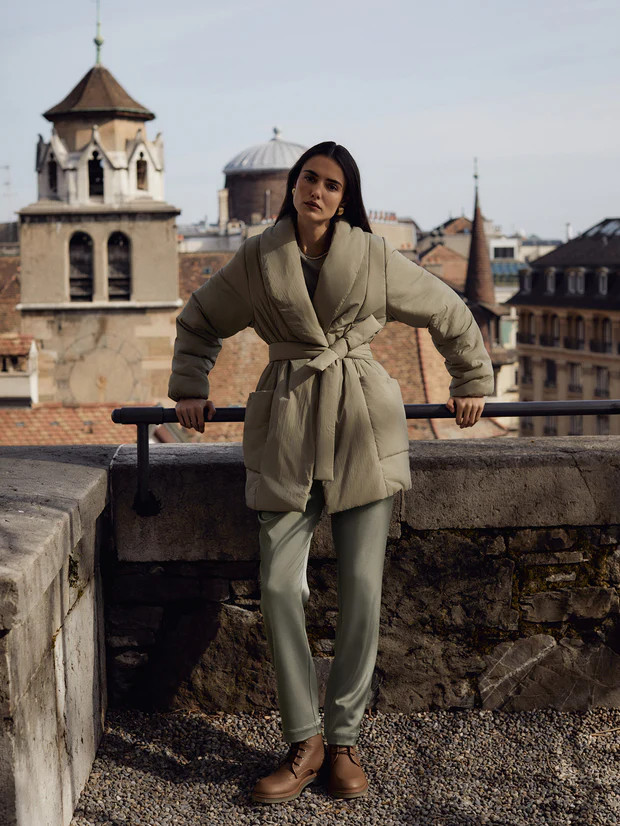 Laona Padded Wrap Jacket | Varley US | Varley US