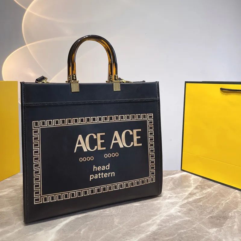 Fendace Large Tote Bag Women Handbag Sunshine Totes Shoulder Bags Shopping Womens Designer F Luxu... | DHGate