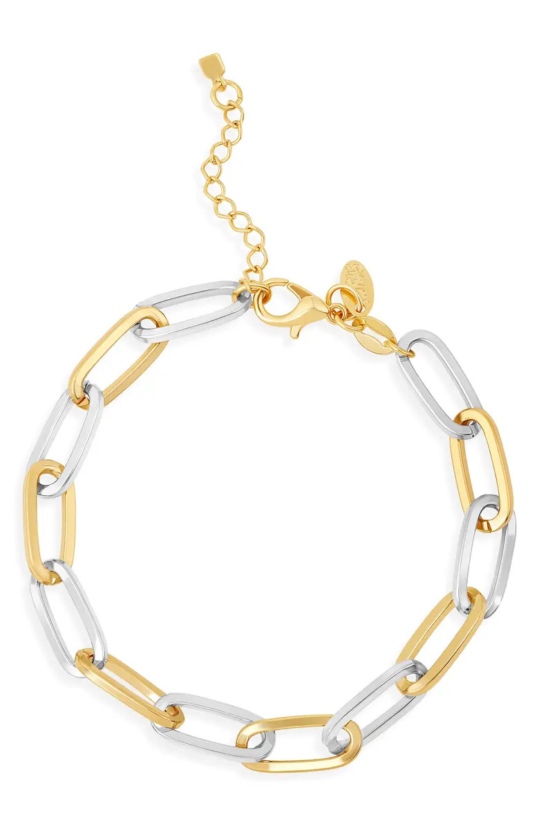 SHYMI Mixed Metal Paperclip Bracelet | Nordstrom | Nordstrom