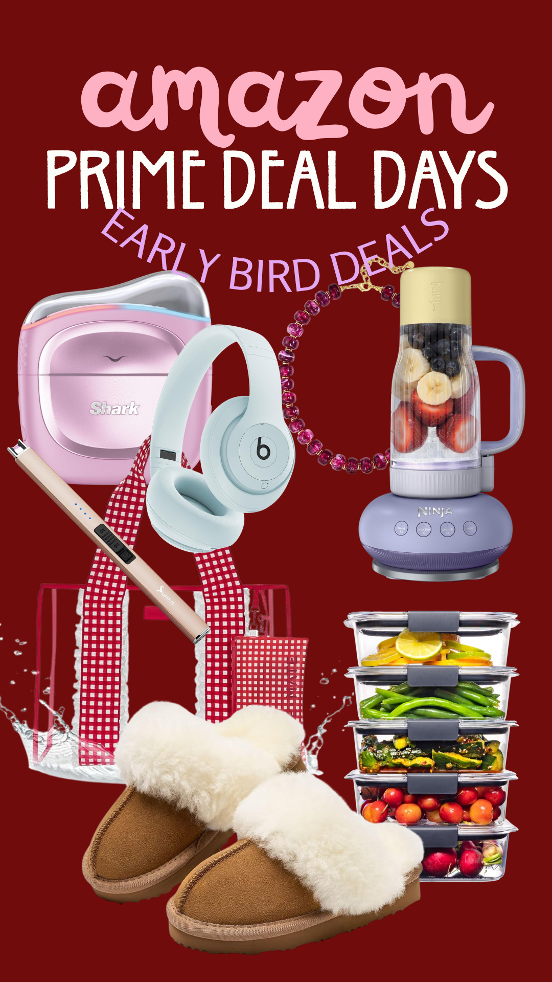 Amazon Prime Deal Days are almost here 👀🛍️✨ Sharing some early bird deals that are already SO good!! From cozy finds to kitchen favorites + beauty must-haves… add to cart now, thank me later 🤭💕 

 #LTKdayinmylife #LTKHome #LTKSaleAlert